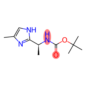 Carbamic acid, [(1S)-1-(4-methyl-1H-imidazol-2-yl)ethyl]-, 1,1-dimethylethyl ester (9CI)