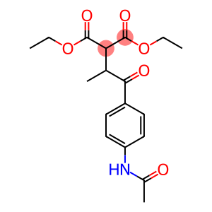 2-(1-(4-乙酰氨基苯基)-1-氧代丙烷-2-基)丙二酸二乙酯