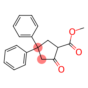 METHYL 4,4-DIPHENYL-2-OXOCYCLOPENTANECARBOXYLATE