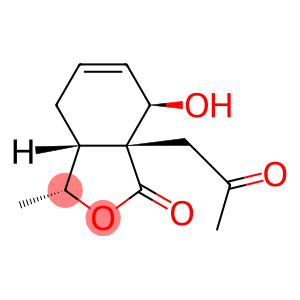 1(3H)-Isobenzofuranone,3a,4,7,7a-tetrahydro-7-hydroxy-3-methyl-7a-(2-oxopropyl)-,(3R,3aR,7R,7aR)-(9CI)