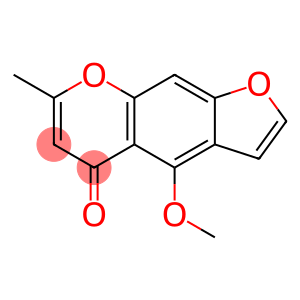 4-甲氧基-7-甲基-5H-呋[3,2-G][1]-苯并吡喃-5-酮