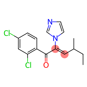 2-Hexen-1-one,  1-(2,4-dichlorophenyl)-2-(1H-imidazol-1-yl)-4-methyl-