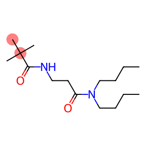 N-[2-(dibutylcarbamoyl)ethyl]-2,2-dimethyl-propanamide