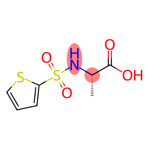 2-(thiophene-2-sulfonamido)propanoic acid