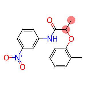 2-(2-methylphenoxy)-N-(3-nitrophenyl)propanamide