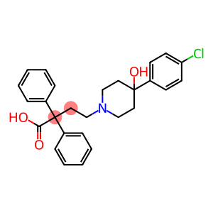 4-[4-(4-Chlorophenyl)-4-hydroxypiperidin-1-yl]-2,2-diphenyl-butyric acid