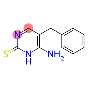 2(1H)-Pyrimidinethione, 6-amino-5-(phenylmethyl)-