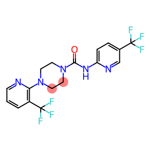 4-(3-(三氟甲基)吡啶-2-基)-N-(5-三氟甲基)吡啶-2-基)哌嗪-1-甲酰胺