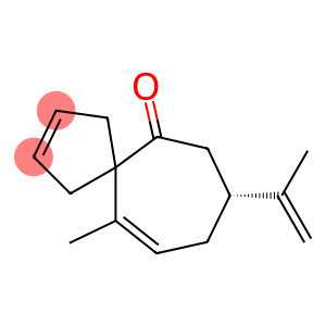 Spiro[4.6]undeca-2,10-dien-6-one, 11-methyl-8-(1-methylethenyl)-, (8R)- (9CI)