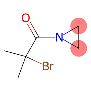 Aziridine, 1-(2-bromo-2-methyl-1-oxopropyl)- (9CI)