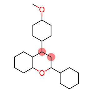 2H-1-Benzopyran, 2-cyclohexyloctahydro-4-(4-methoxycyclohexyl)-