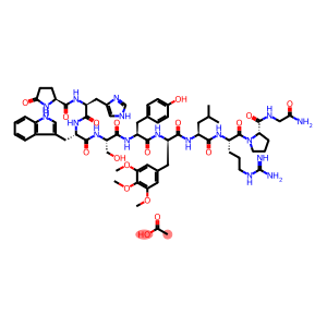 Luteinizing hormone-releasing factor(pig), 6-(3,5-dimethoxy-O-methyl-D-tyrosine)-, monoacetate (salt)