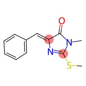 5-benzylidene-3-methyl-2-(methylsulfanyl)-3,5-dihydro-4H-imidazol-4-one