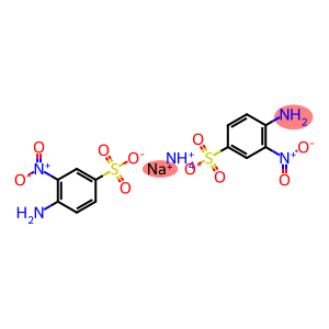 4-Amino-3-nitrobenzenesulfonic acid ammonium sodium salt