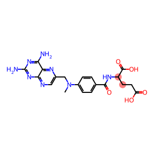 Poly(imino((1S)-1-carboxy-4-oxo-1,4-butanediyl)), alpha-(4-(((2,4-diamino-6-pteridinyl)methyl)methylamino)benzoyl)-omega-hydroxy-