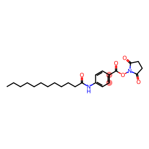Dodecanamide, N-[4-[[(2,5-dioxo-1-pyrrolidinyl)oxy]carbonyl]phenyl]-