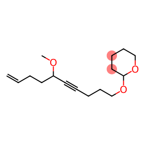 2H-Pyran, tetrahydro-2-[(6-methoxy-9-decen-4-ynyl)oxy]-