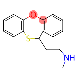 2-(11H-dibenzo[b,f][1,4]oxathiepin-11-yl)-N-methylethanamine