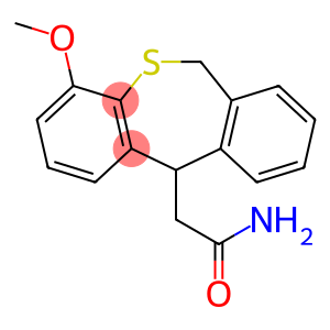 4-Methoxy-6,11-dihydrodibenzo(b,e)thiepin-11-acetic acid amide