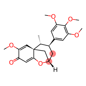 8H-2,5a-Methano-1-benzoxepin-8-one, 2,3,4,5-tetrahydro-7-methoxy-5-methyl-4-(3,4,5-trimethoxyphenyl)-, (2S,4S,5R,5aS)-