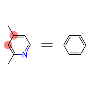 Pyridine, 2,4-dimethyl-6-(phenylethynyl)- (9CI)