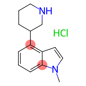 1-Methyl-4-(3-piperidinyl)-1H-indole monohydrochloride