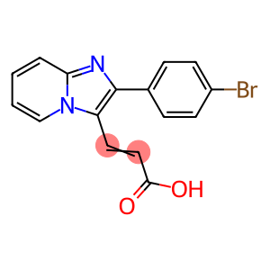 (2E)-3-[2-(4-BROMOPHENYL)IMIDAZO[1,2-A]PYRIDIN-3-YL]-2-PROPENOIC ACID