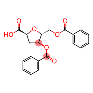 2,5-anhydro-4,6-di-O-benzoyl-3-deoxy-D-arabino-hexonic acid