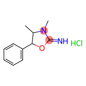 2-Oxazolidinimine, 3,4-dimethyl-5-phenyl-, hydrochloride (1:1)