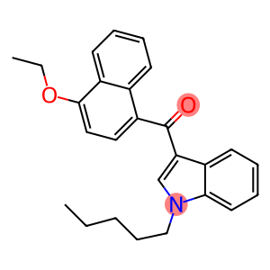 (4-Ethoxy-naphthalen-1-yl)(1-pentyl-1H-indol-3-yl)Methanone