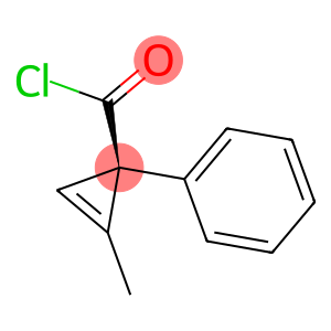 2-Cyclopropene-1-carbonylchloride,2-methyl-1-phenyl-,(R)-(9CI)