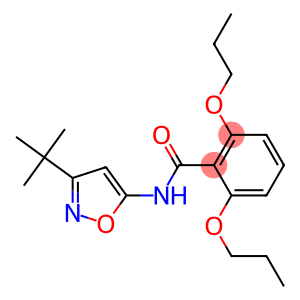 Benzamide, N-[3-(1,1-dimethylethyl)-5-isoxazolyl]-2,6-dipropoxy-