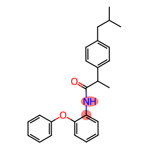 2-(4-isobutylphenyl)-N-(2-phenoxyphenyl)propanamide