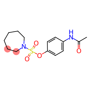 4-(acetylamino)phenyl 1-azepanesulfonate