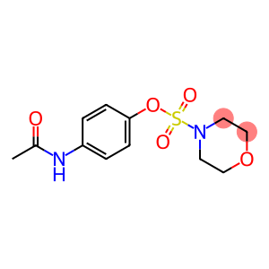 4-(acetylamino)phenyl 4-morpholinesulfonate