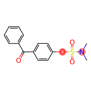 4-benzoylphenyl dimethylsulfamate