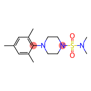 4-mesityl-N,N-dimethyl-1-piperazinesulfonamide