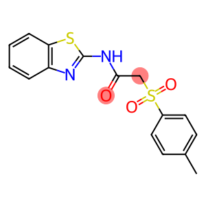 N-(1,3-benzothiazol-2-yl)-2-[(4-methylphenyl)sulfonyl]acetamide