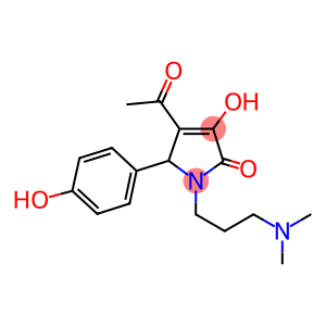 4-acetyl-1-[3-(dimethylamino)propyl]-3-hydroxy-5-(4-hydroxyphenyl)-1,5-dihydro-2H-pyrrol-2-one