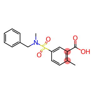 5-{[benzyl(methyl)amino]sulfonyl}-2-methylbenzoic acid