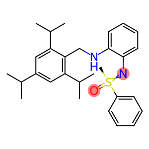 (S)-S-Methyl-S-phenyl-N-{2-[(2,4,6-triisopropylphenyl)methylamino]phenyl}sulfoximine