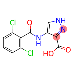 4-(2,6-Dichlorobenzamido)-1H-pyrazole-3-carboxylic acid