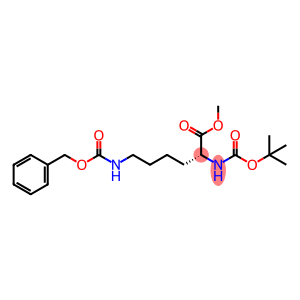 methyl (2R)-6-(benzyloxycarbonylamino)-2-(tert-butoxycarbonylamino)hexanoate