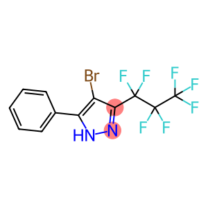 4-BROMO-3-PERFLUOROPROPYL-5-PHENYLPYRAZOLE