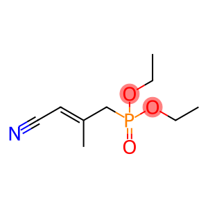 (E)-(3-Cyano-2-methyl-2-propenyl)-phosphonic Acid Diethyl Ester (~10% Z-isomer)