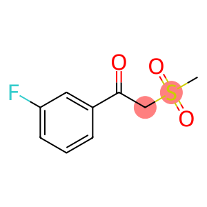 1-(3-Fluorophenyl)-2-(methylsulphonyl)ethanone