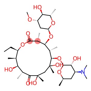 (3'S)-3'-Demethyl-12-deoxy-8-hydroxyerythromycin