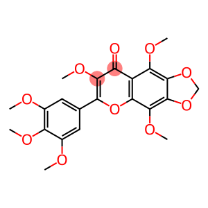 3,5,8,3',4',5'-Hexamethoxy-6,7-methylenedioxyflavone