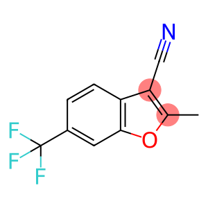 3-Benzofurancarbonitrile,2-methyl-6-(trifluoromethyl)-(9CI)