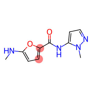 2-Furancarboxamide,5-(methylamino)-N-(1-methyl-1H-pyrazol-5-yl)-(9CI)